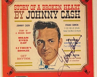 Johnny Cash ジョニー・キャッシュサイン入り レコード ジョニー・キャッシュ『I Walk The Line』サイン入りビニールレコード