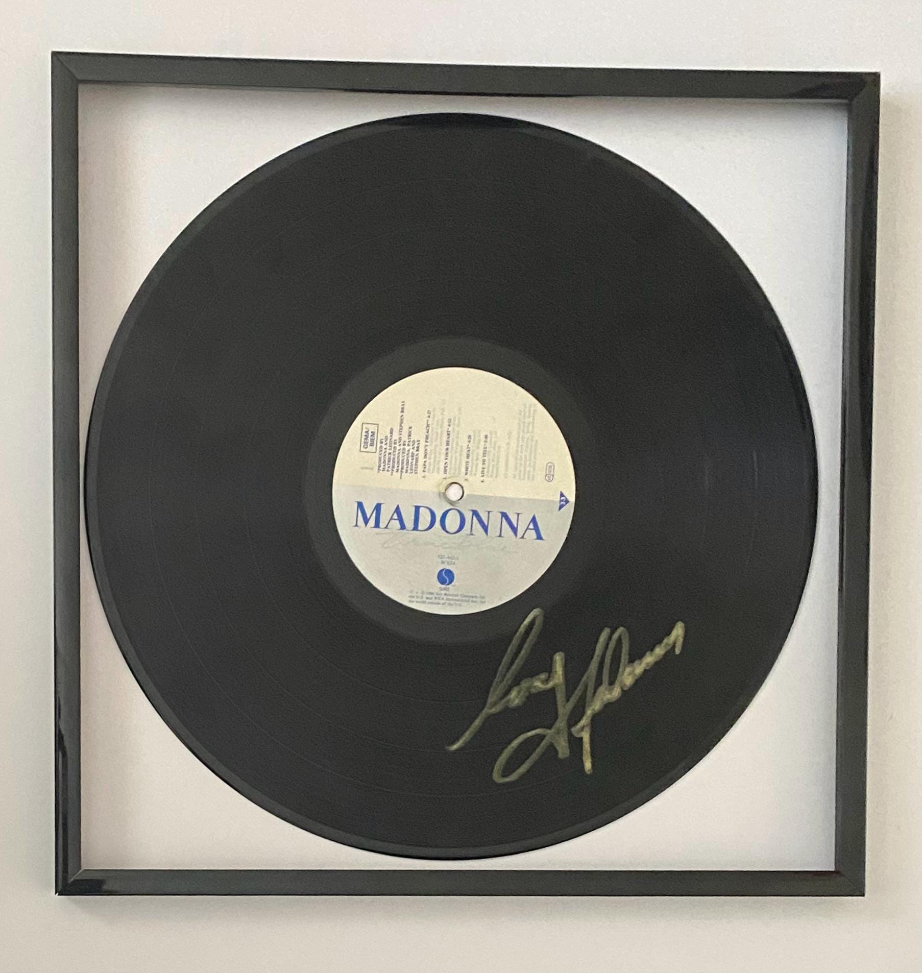 Madonna autograph - Etsy 日本