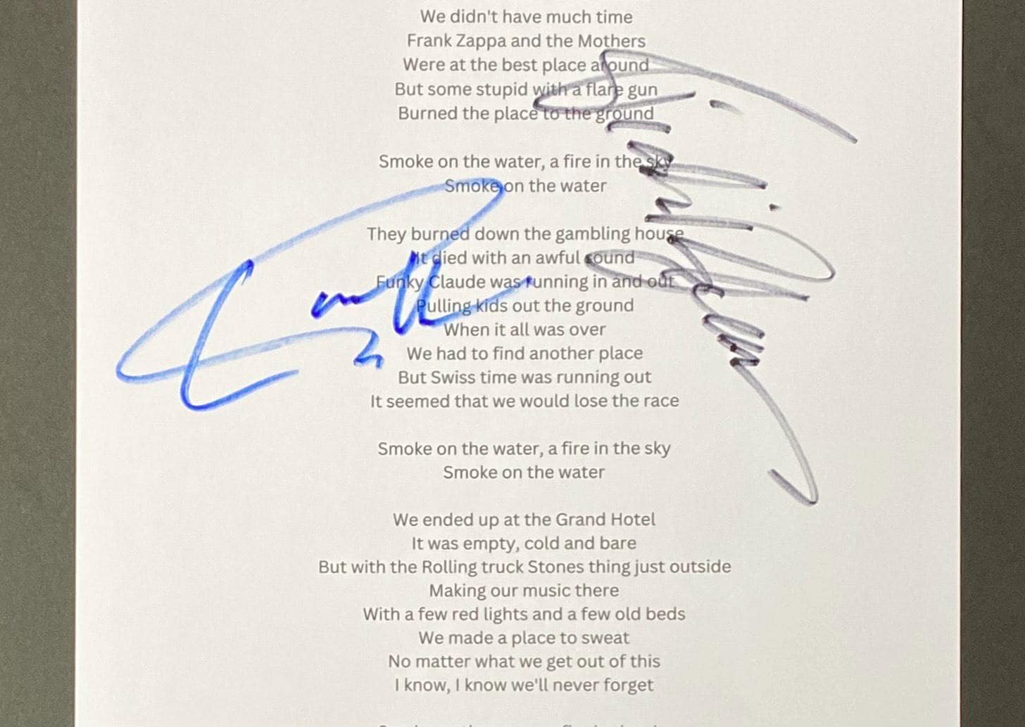 Bring Me the Horizon Signed - Etsy