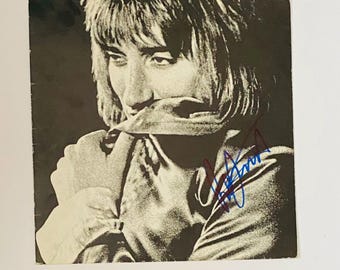 ロッド・スチュワート 直筆サイン入り写真 - Etsy 日本