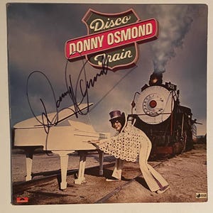 Donny Osmond Autograph on 1976  LP Sleeve With COA