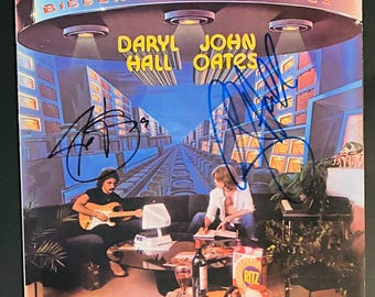 Daryl Hall and John Oates Signed 8