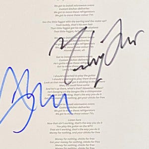 Sting autograph - Etsy 日本