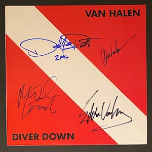 Eddie van halen autograph - Etsy 日本