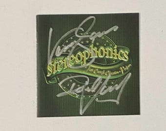 Okładka płyty CD z autografem Stereophonics i certyfikatem autentyczności
