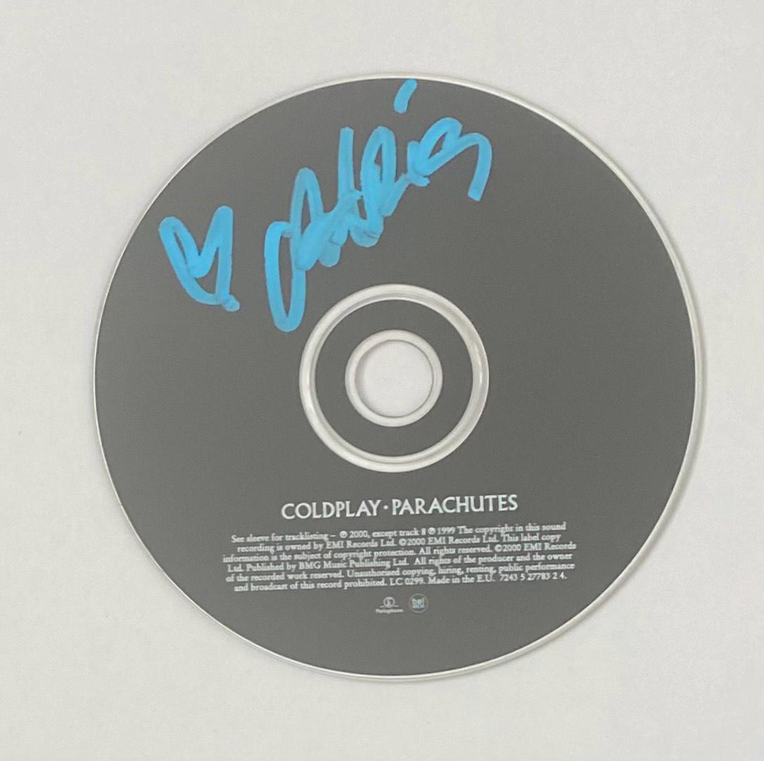 Chris martin autograph - Etsy 日本