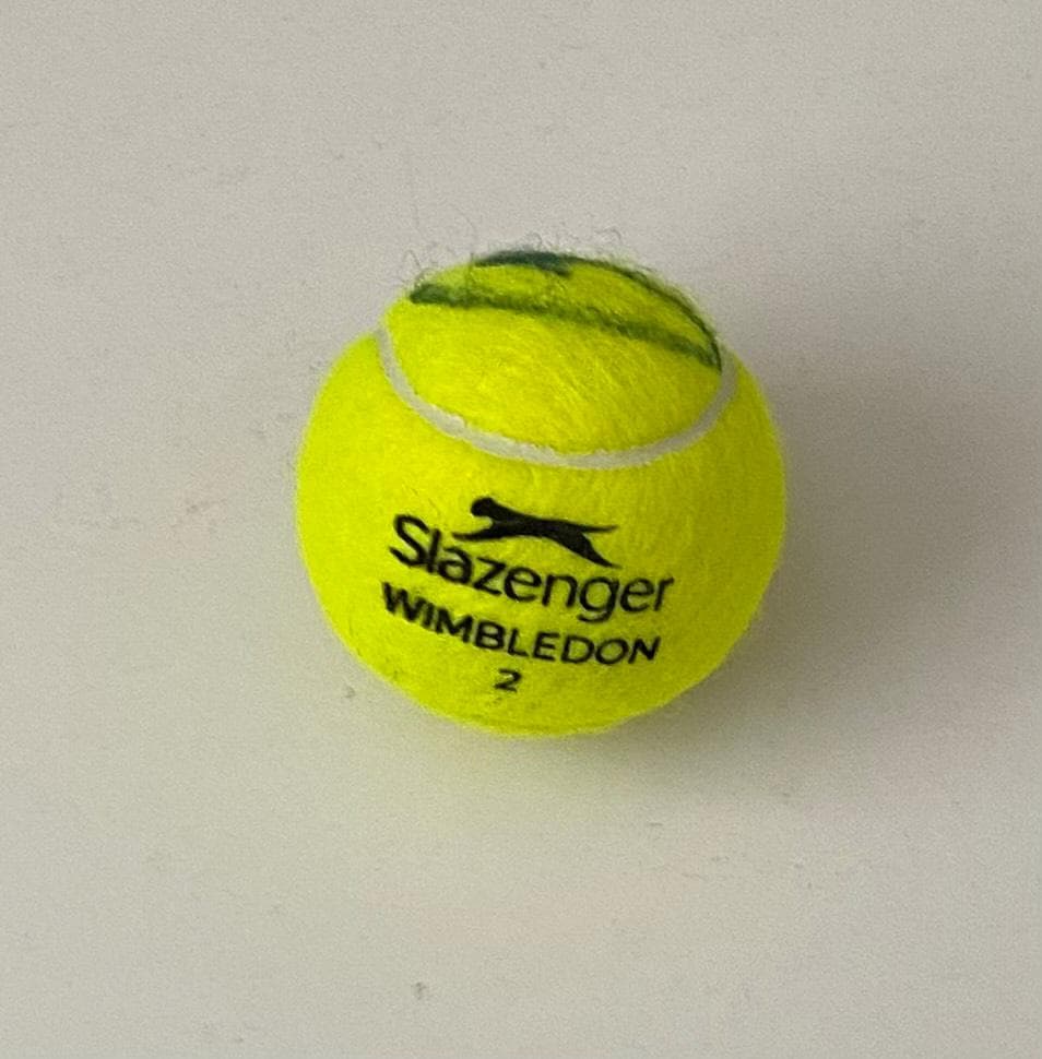 カルロス・アルカラスのサイン入りテニスボール（COA付き） - Etsy 日本