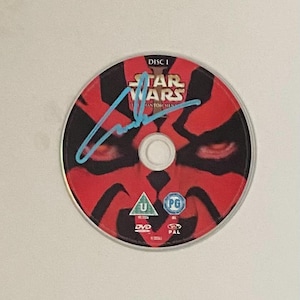 George Lucas Autógrafo en DVD con Certificado de Autor