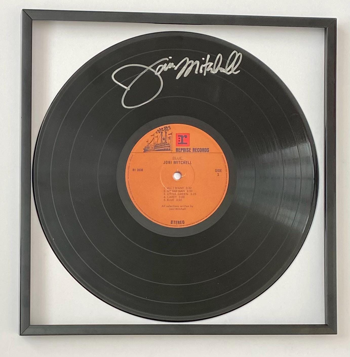 JONI MITCHELL サイン入り　レコード Joni Mitchell Signed Vinyl - Etsy
