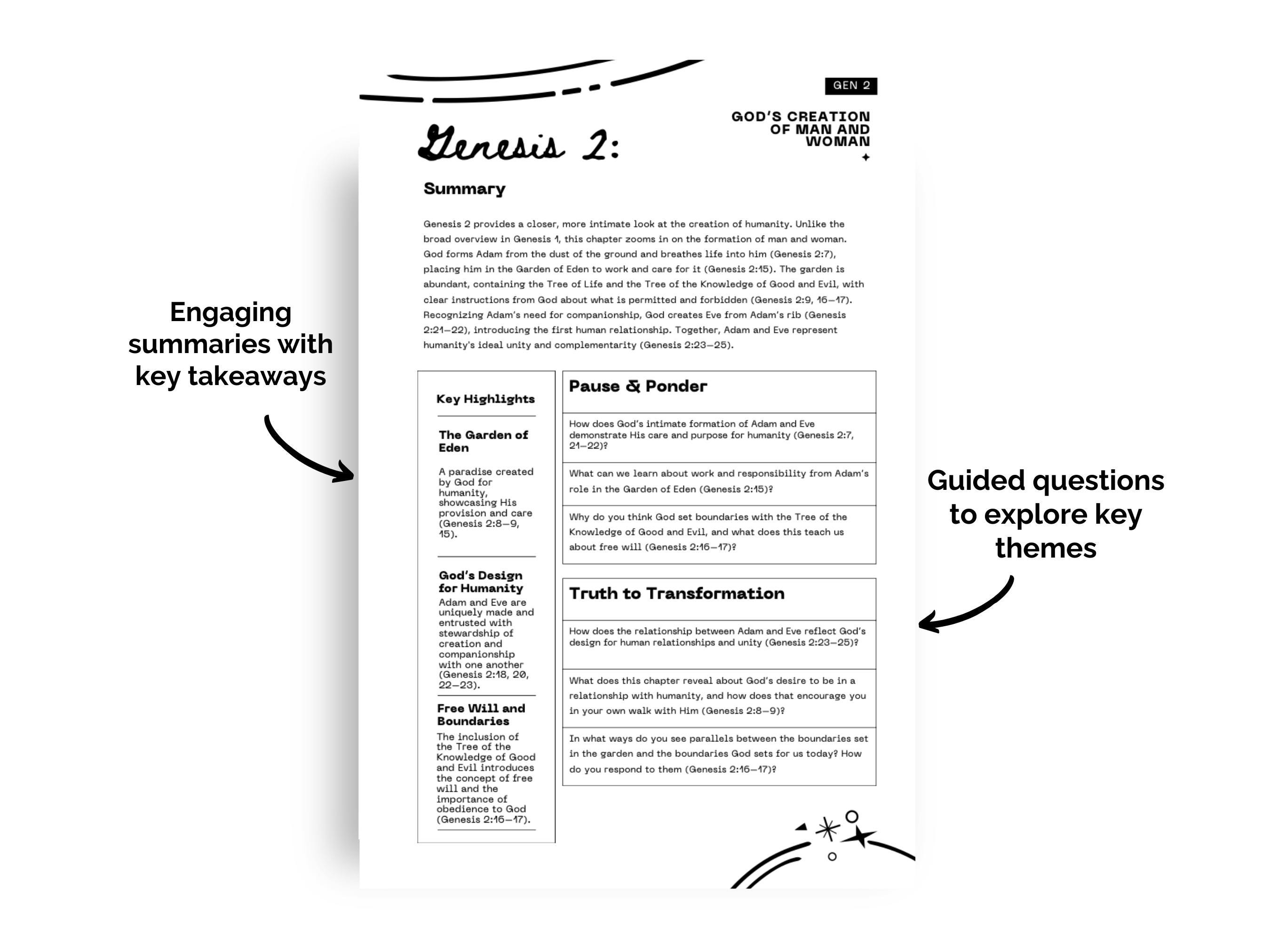 Genesis Overview Study Guide Genesis Bible Study Guide: Old Testament Overview (digital Download) - Etsy