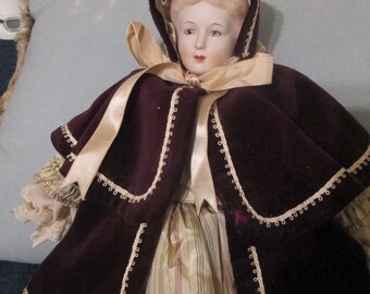 vintage sholder plate bisque doll shackman