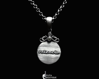 Personalized Silver Name Necklace - Customizable Engraved Jewelry for Her - Unique Gift for Birthdays, Anniversaries