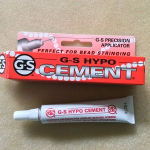 Jewelry Displays & B G-S Hypo Cement (2 Pack)