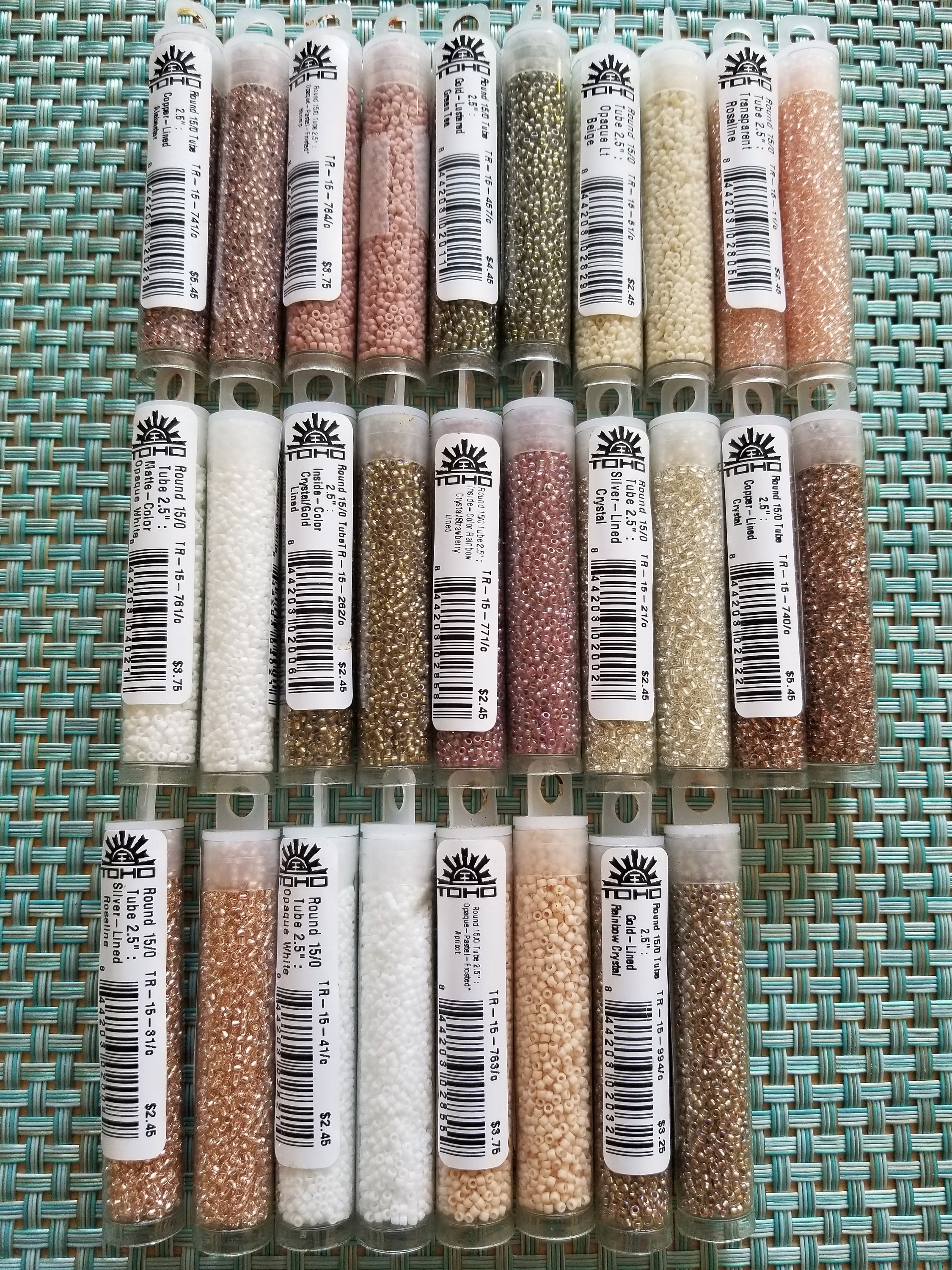 15-140, Miyuki 8.2g Transparent Red Orange 15-140, Miyuki 8.2g Transparent Red Orange