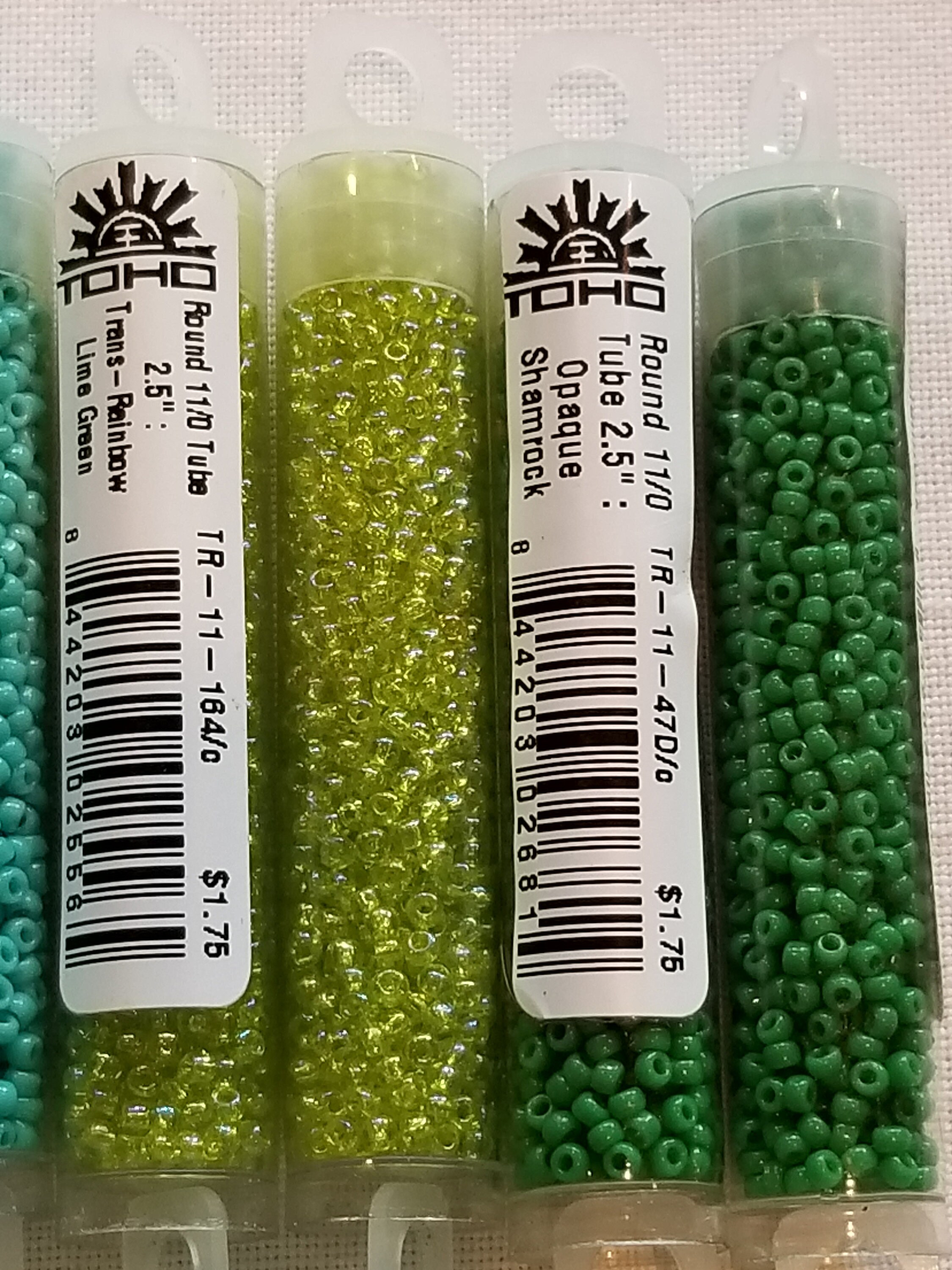 TOHO Seed Beads- 11/0, 2.5