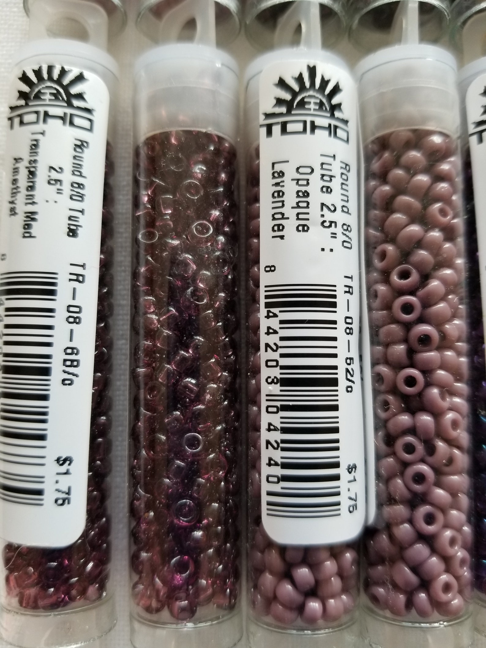 TOHO Seed Beads 8/0 Seed Beads 3mm Seed Beads 8 Grams 350 | Etsy
