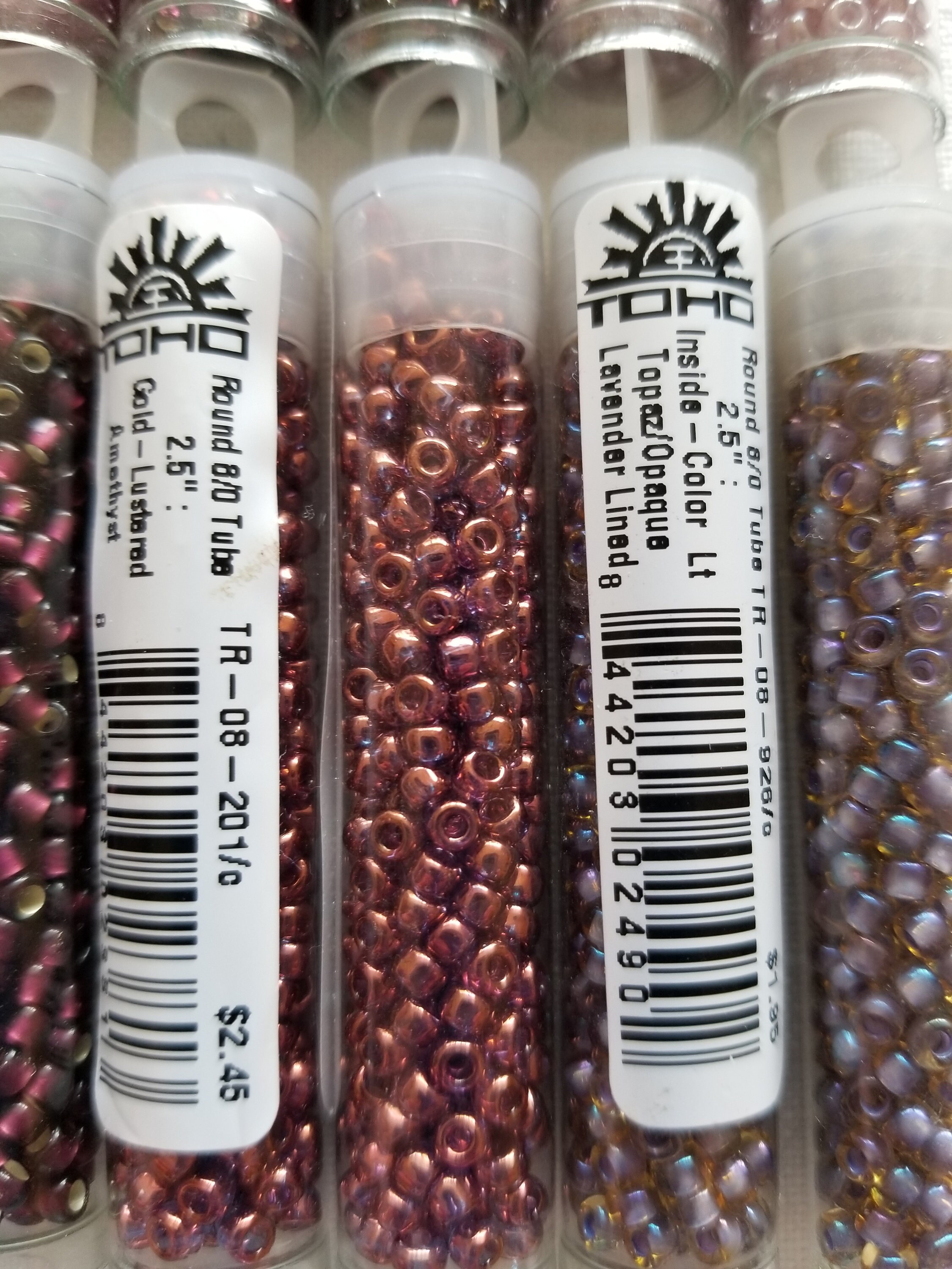 TOHO Seed Beads 8/0 Seed Beads 3mm Seed Beads 8 grams 350 | Etsy