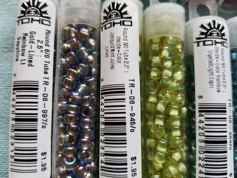 TOHO Seed Beads 6/0 Seed Beads 3.5mm Beads Qty 9 Grams | Etsy