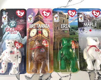 TY Teenie Beanie Babies Set: 1999 Ronald McDonald House Charity - New in Box