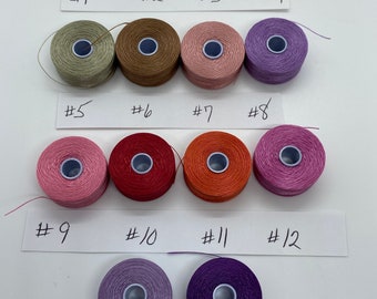 S-Lon Superlon Beading Thread, Tex 45, Size D, 78 Yard Bobbin, 34 Colors to Choose From, Stringing Material, Jewelry Supplies,