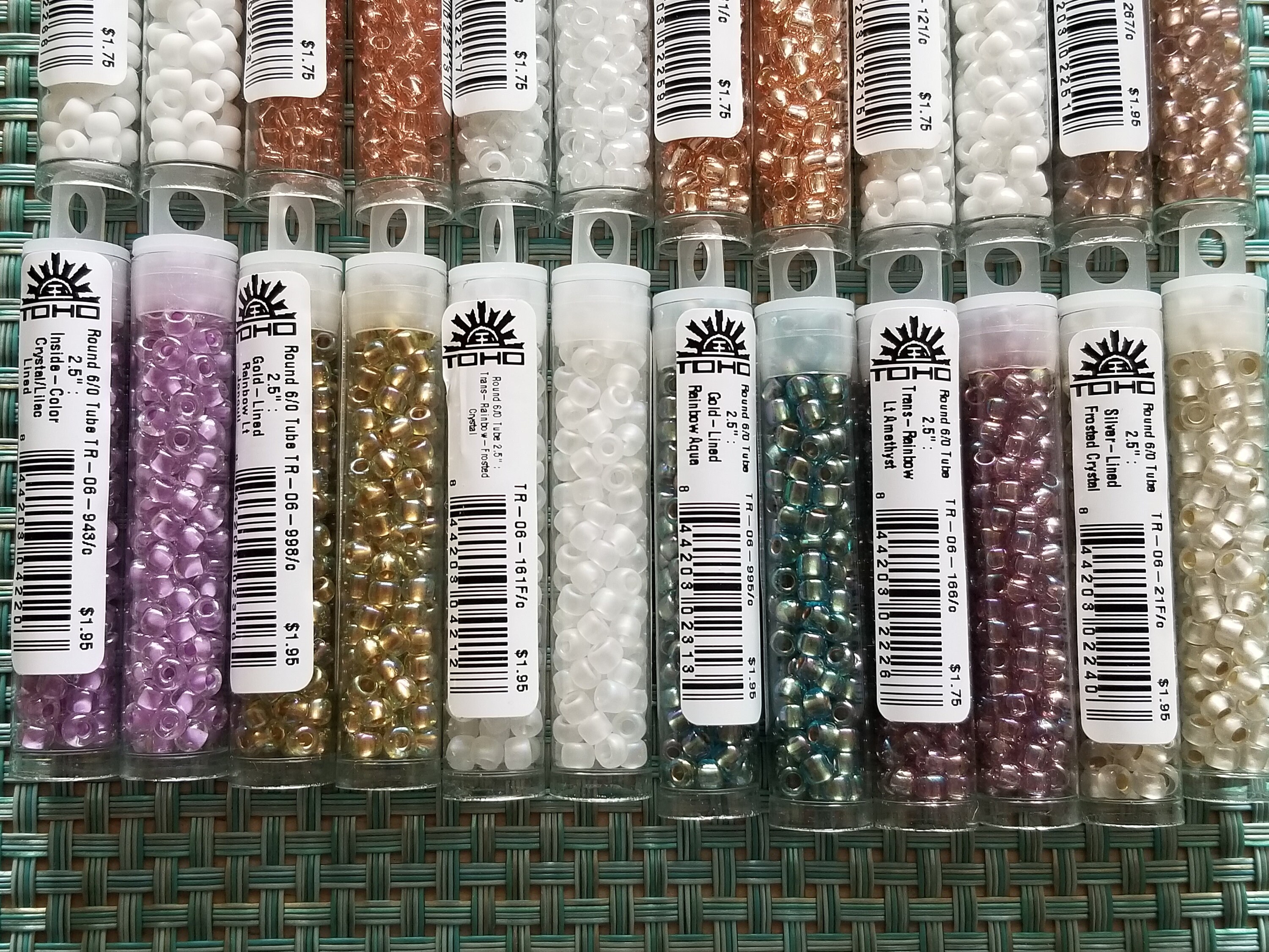 TOHO Seed Beads 6 0 Seed Beads 3 5mm Qty 9 Grams Approx Etsy Toho seed beads 6 0 seed beads 3 5mm qty 9 grams approx etsy