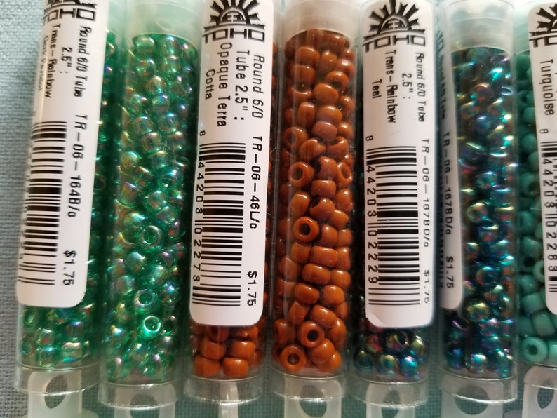 TOHO Seed Beads 6/0 Seed Beads 3.5mm Beads Qty 9 Grams - Etsy