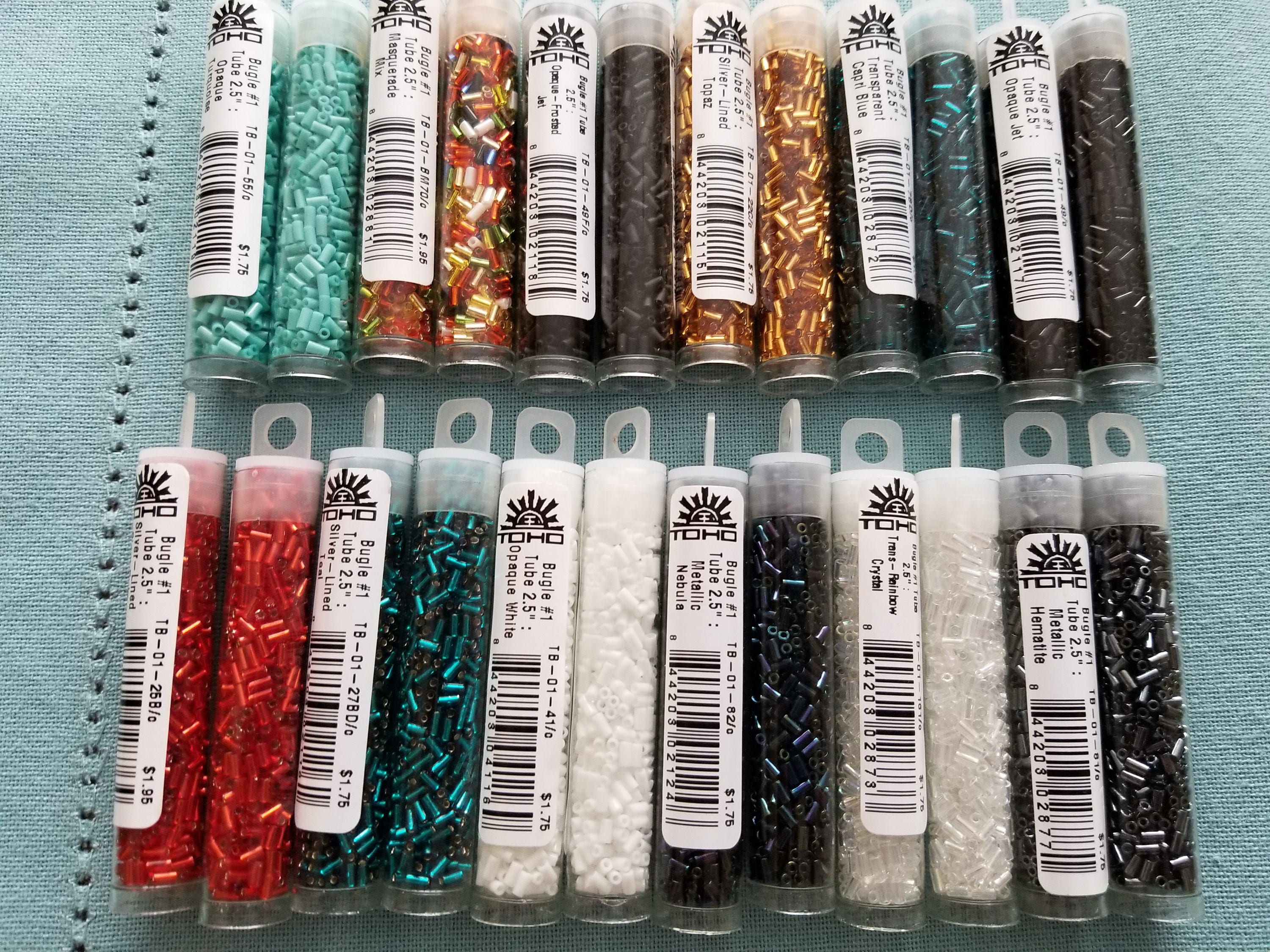 Toho 11//0 rocaille 2,2 mm 10 g 20 g gris hématite Metallic Toho 2,2 mm CODE 81 Grey