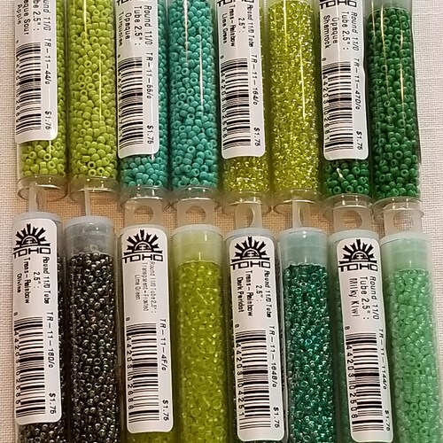 TOHO Seed Beads 11/0 2.5 Tube 9 Grams-japanese Seed - Etsy