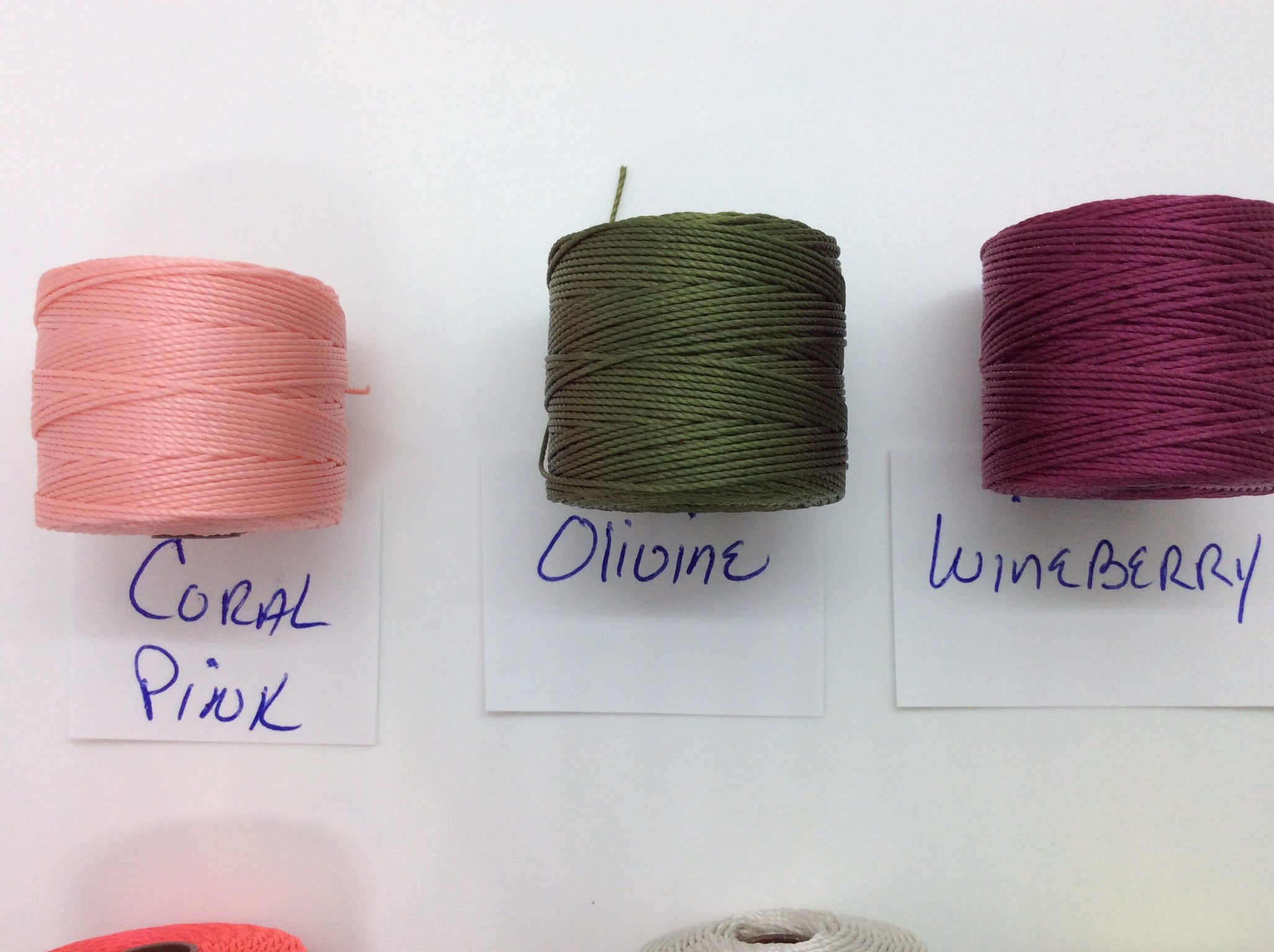 S-lon Tex 210 Beading Cord,new COLORS, Bead Crochet, Kumihimo