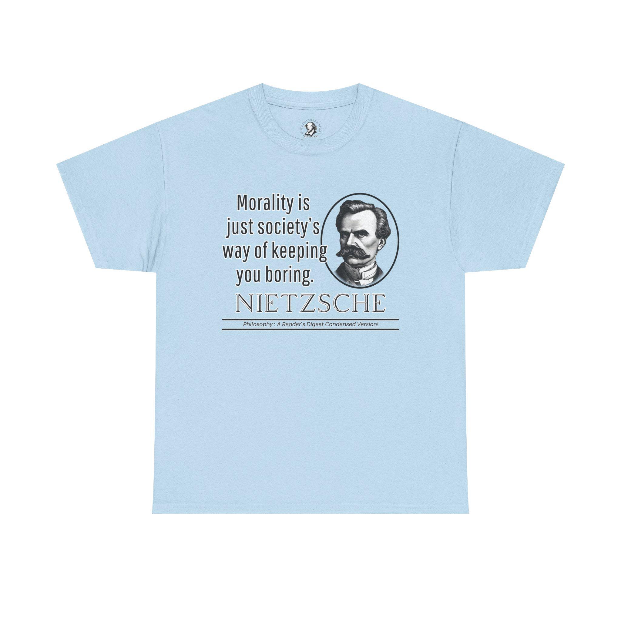面白い哲学：ニーチェTシャツ、哲学者パロディ、コットン - Etsy 日本