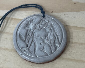 Ornament | Goddess Collaboration with Artist Lia de Lyon | Charm | Handmade Stoneware