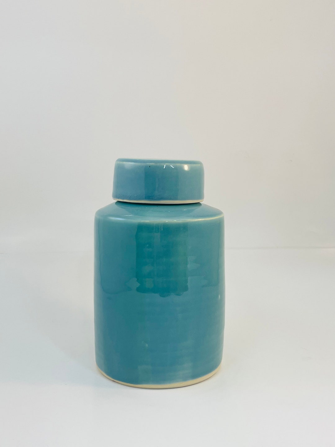 Ginger Jar Canister Decorative Vase Handmade Porcelain Etsy