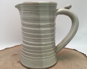 Creamer - Pitcher - Handmade Stoneware Pottery - Ivory