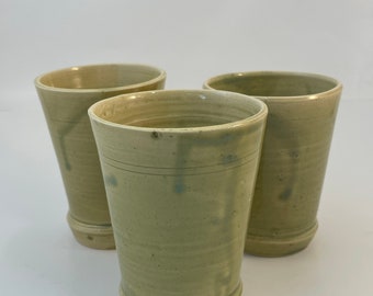 Tumbler | Cup | Mug | Handmade Porcelain Pottery | Celadon Green