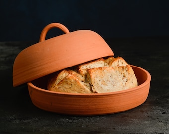 Bread Cloche | Bread Baker | Handmade Stoneware Pottery | Ready to ship
