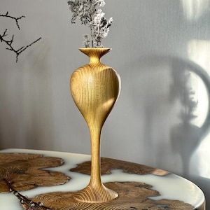 Handmade Wooden vases,Acacia Wood, Rare wood vase, Wood Vases, Decorative Vases, Flower Vases, Dried Flower Vases