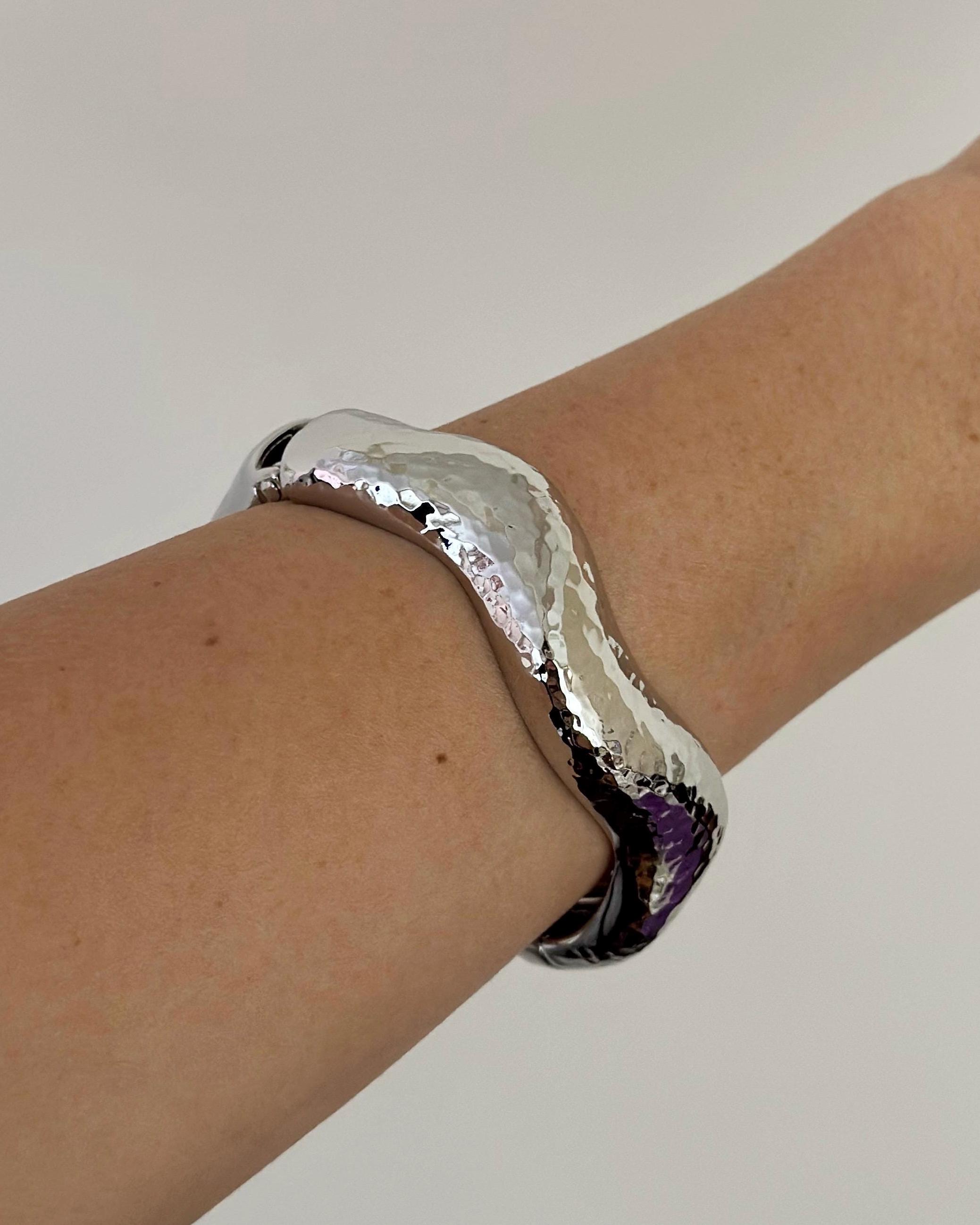 Wavy Cuff Bracelet - Etsy