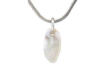 Collar colgante de piedra precolombina antigua, c. 500-1600 d. C., joyería para usar.