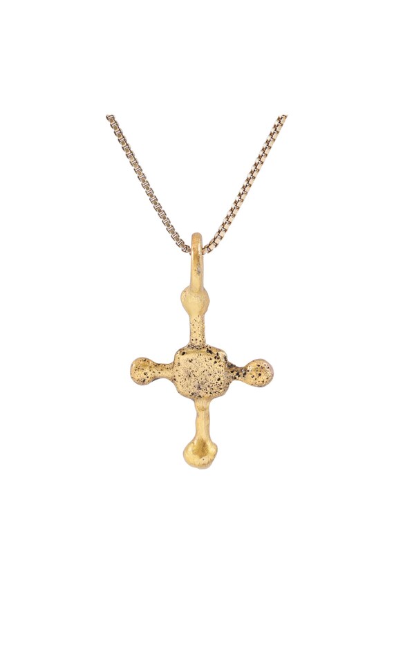Medieval European Convert’s Cross necklace, 9th-10th Century wearable necklace jewelry