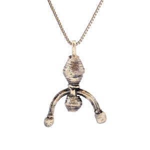Ancient Viking Lunar Pendant Necklace, 9th-10th century