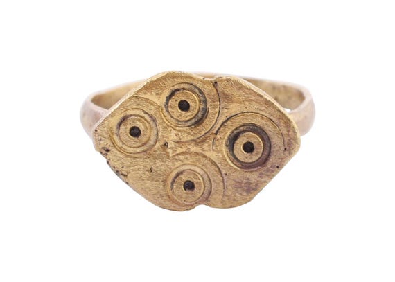 Medieval Anglo-Saxon (English) Ring, 7th-9th Century AD, Size 8