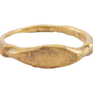 Ancient Roman / Byzantine ring C.400-800 AD, size 10 1/4+