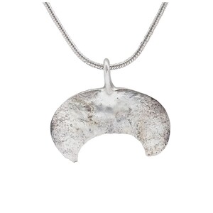 Ancient Viking Lunar Pendant necklace, 11th century AD.