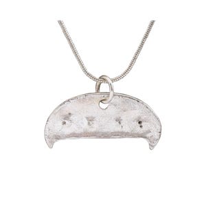 viking lunar pendant necklace, 11th century ad.