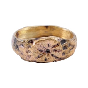 Late Ancient Roman, Medieval Christian child’s ring, C.5th-8th Century, size 1