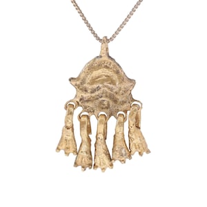 Ancient viking sorceress’s pendant necklace. 10th-11th century ad