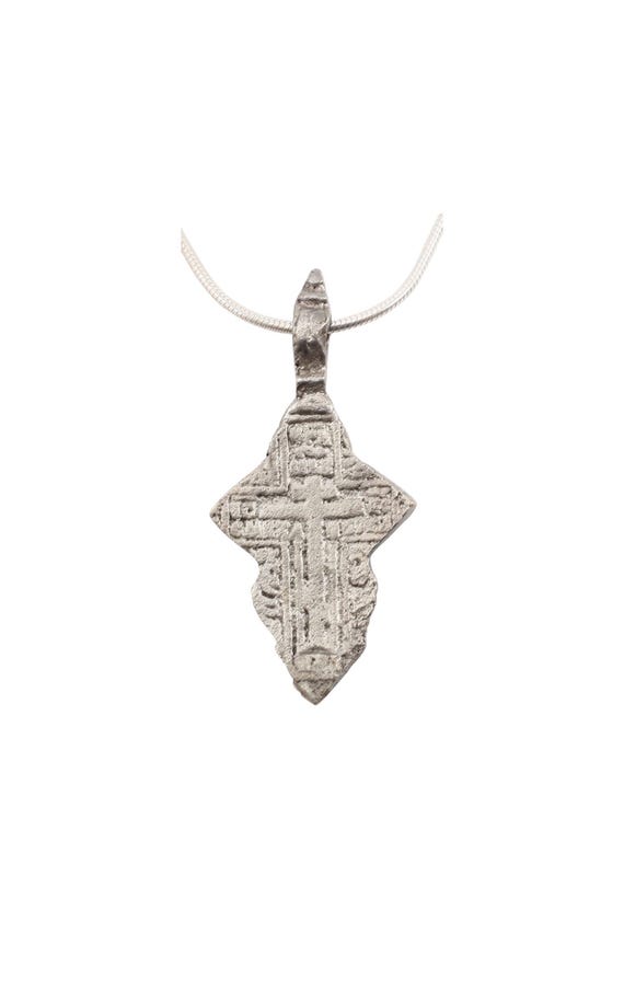 Eastern European Christian Cross necklace wearable jewelry