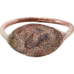 Ancient Roman Figural Ring, 1st-3rd Century AD. size 8 3/4