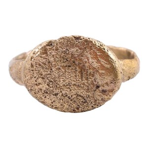 Medieval Mystic Ring, 12th-14th Century, size 8 1/2