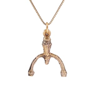 Ancient Viking Lunar Pendant necklace, 9th-10th Century